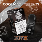 COOLMAX 3pcs Prefilled E-Liquid Pods - Dark Lemon T